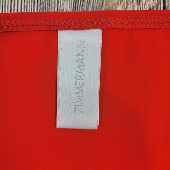 Zimmermann Red Bikini Bottoms - Picture 2 of 7